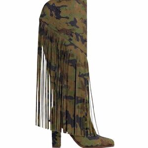 Jessica Simpson Camouflage Over the Knee Boots